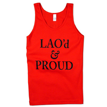 Lao'd and Proud Damtröja från Teada Productions RED in