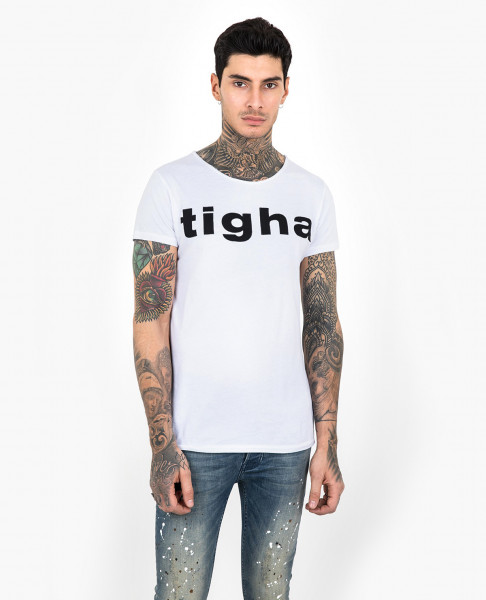 tigha - Tigha logosömmar MSN - T-shirt med tigha logosömmar