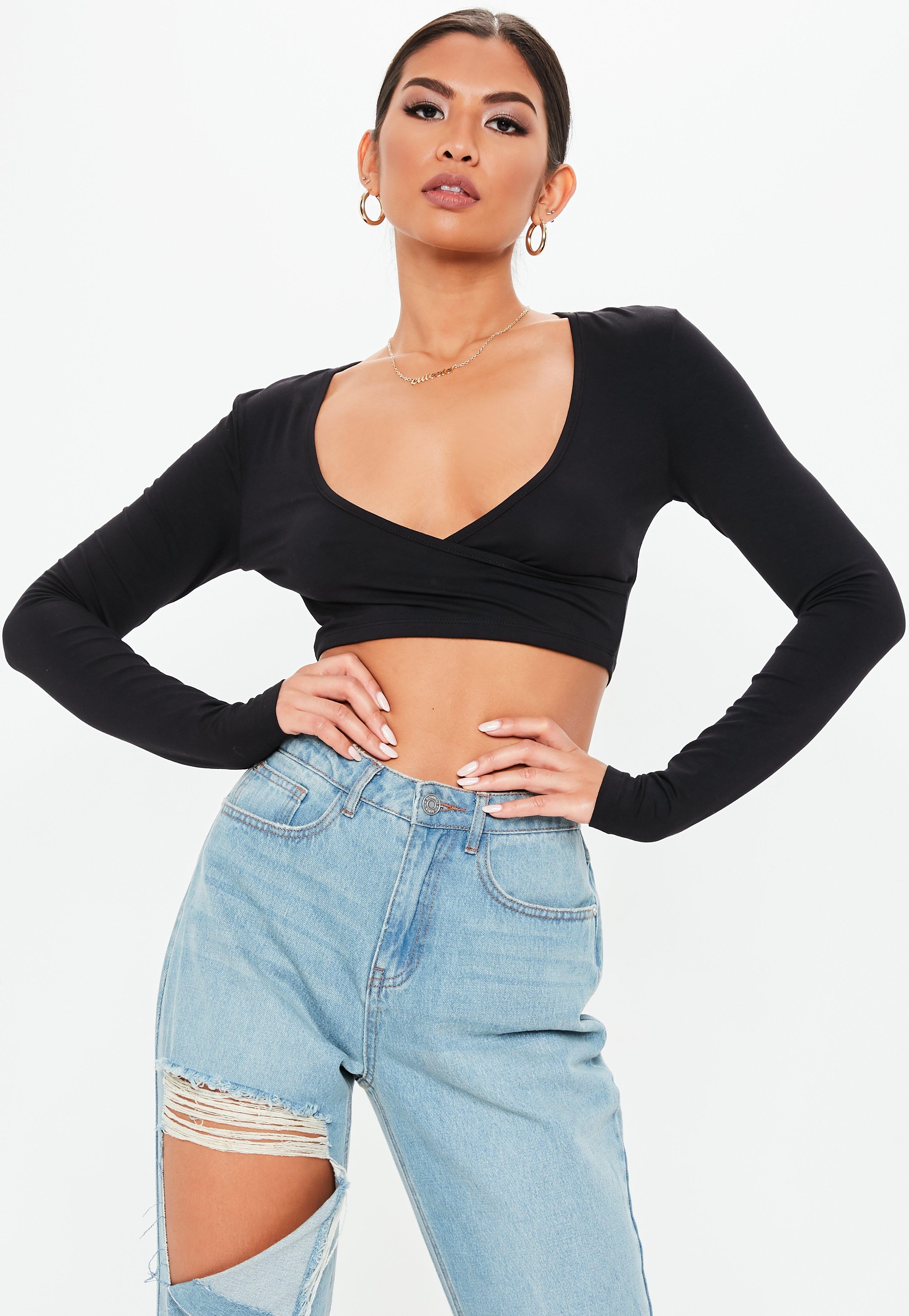 Crop Tops |  Crop T-shirts & korta toppar - Missguided