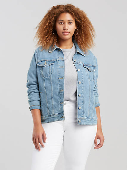 Plus Size jeansjackor - Shoppa jeansjackor för kvinnor |  Levi's® US