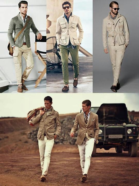 Safarikläder för män |  Klänning för att imponera |  Safaridräkter, Safari
