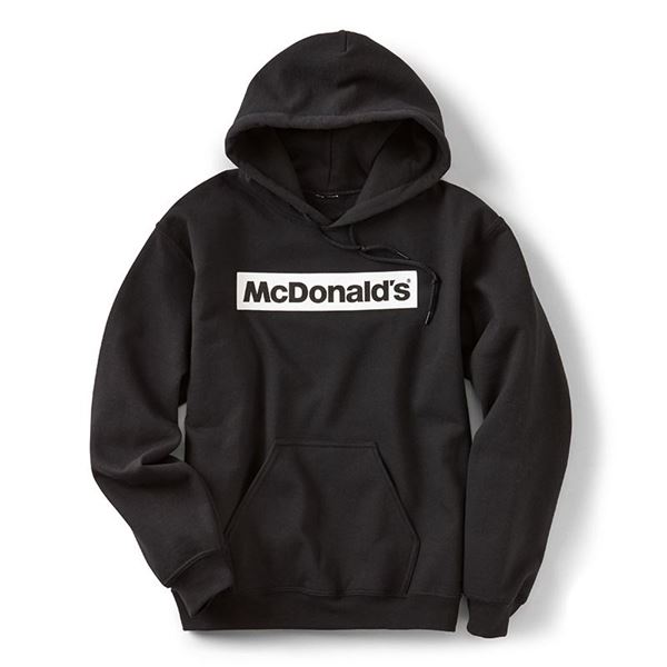 Block McDonald's Black Hoodie - Smilemakers |  McDonald's godkänd