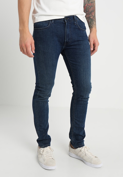 Lee LUKE - Slim fit jeans - mörkblå denim - Zalando.co.uk