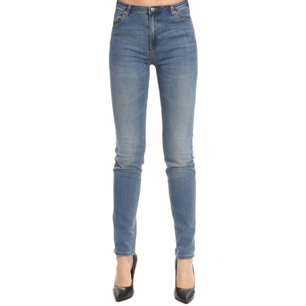 Emporio Armani stentvättade jeans för kvinnor |  Jeans Dam Emporio