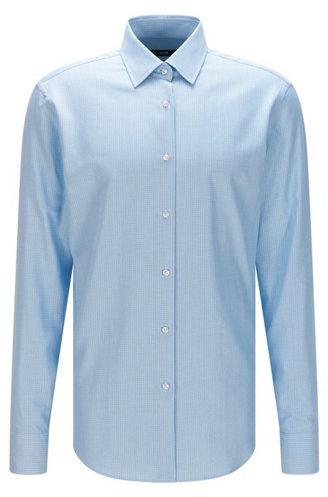 Köp Boss Dobby Italian Cotton Dress Shirt - Normal Fit |  Enzo
