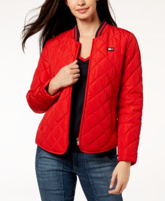 Tommy Hilfiger Quilted Bomber Jacket & Recensioner - Jackor & Blazers