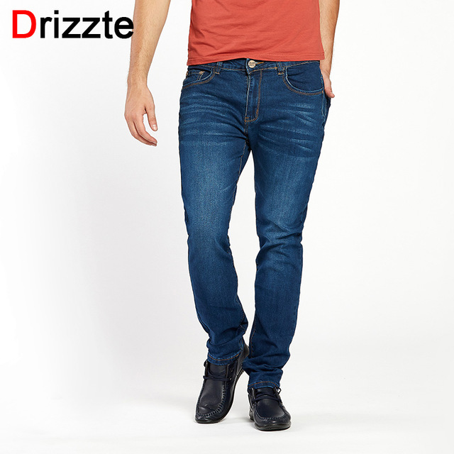 Drizzte Brand Herr Jeans Blue Denim Jean Storlek 28 till 44 46 Designer