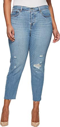 Levi's Women's Plus-Size Wedgie Jeans, Blue Spice, 46 (US 26) kl.