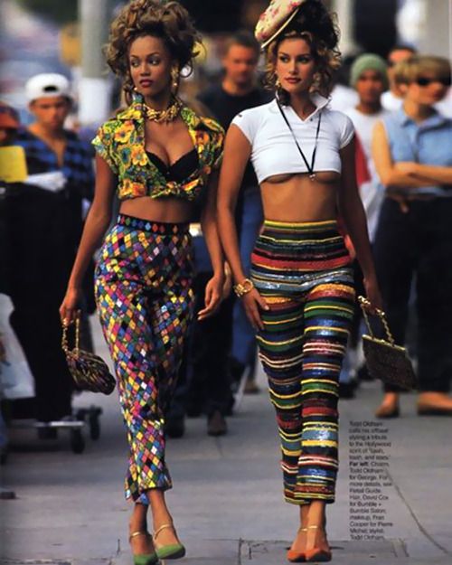 90-talsmode ljusa färger |  Jag älskar 90-talet.  |  Pinterest |  Mode
