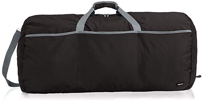 Amazon.com: AmazonBasics Large Duffel Bag, Svart