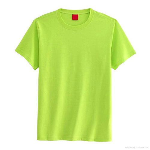 Medium Vanlig ljusgrön T-shirt, 150 Rs /meter, Divi International