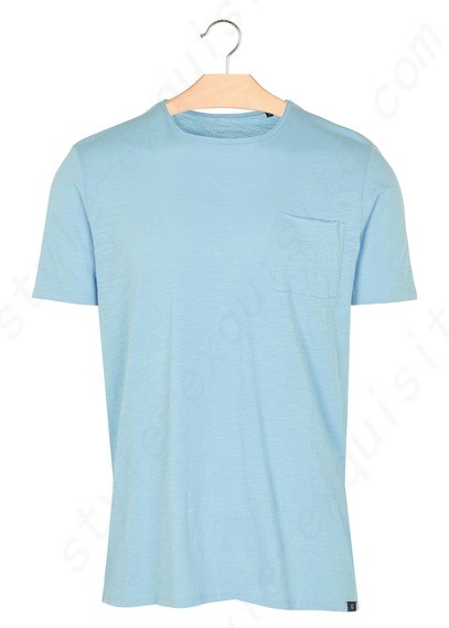 Män Marc O'polo Regular-Fit T-shirts i bomull med rund hals blå - Marc O