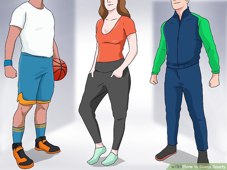 Hur man klär sig sportigt: 13 steg (med bilder) - wikiHow