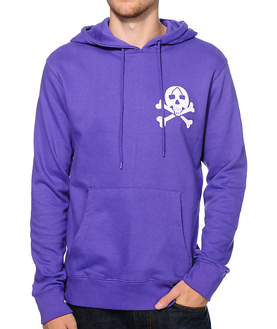 ICECREAM Death By Cones Purple Pullover Hoodie |  Zumiez