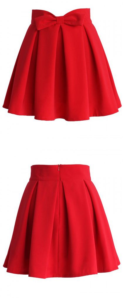 röd kjol bling bling.  får dig att se sååå glödande ut. se mer om choies