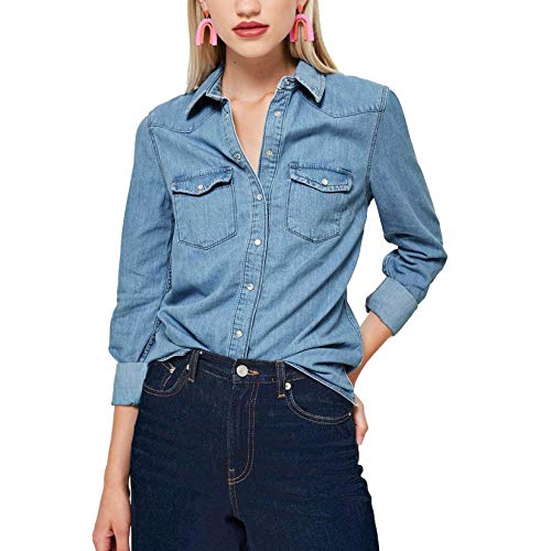 Denimblusar: Amazon.com