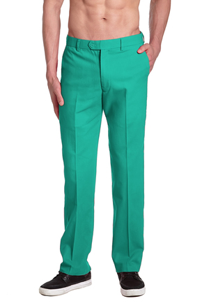 Aqua gröna byxor för män |  Gröna byxor för män |  Klänning Byxor