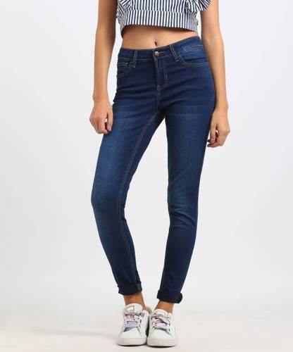Jeans med skinny fit, dam denim, storlek: 28, 250 Rs/st, ONLINE
