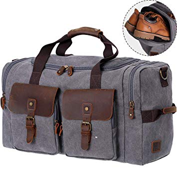 Amazon.com |  WOWBOX Duffel Bag Weekender Bag för män och kvinnor