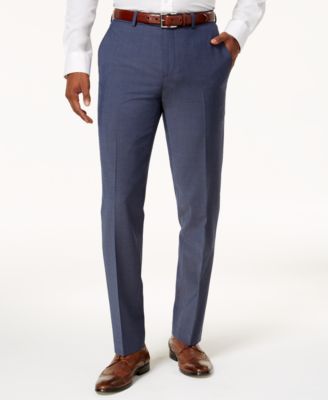 Bar III Slim-Fit Active Stretch Suit byxor för män, skapade för Macy's