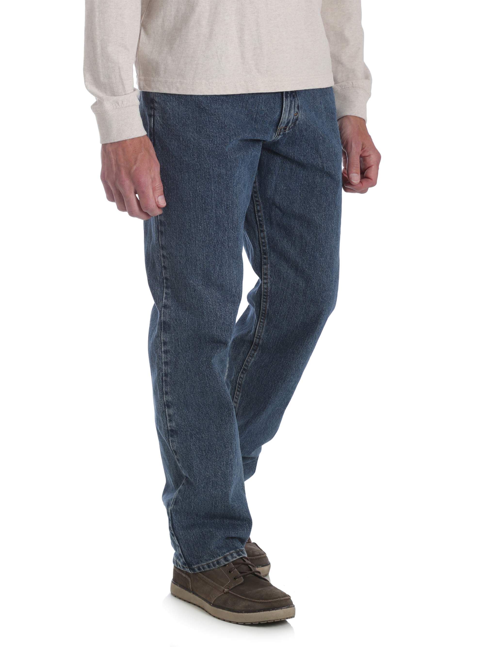 Wrangler - Wrangler Relaxed Fit Jeans för män - Walmart.com