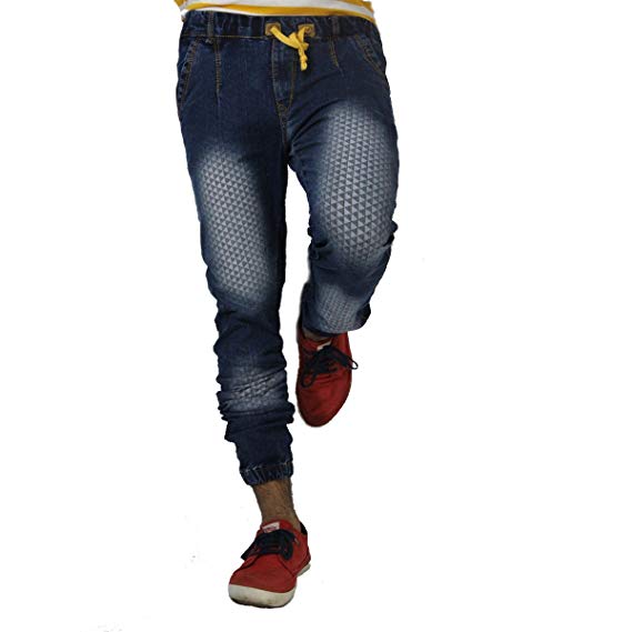 Vann.99 Joker Slim Fit-jeans för män (psoo221_Light Blue_34): Amazon.in