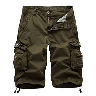 HAKJAY Outdoor Camouflage Stora och Höga Cargo Shorts för män |  Amazon.com