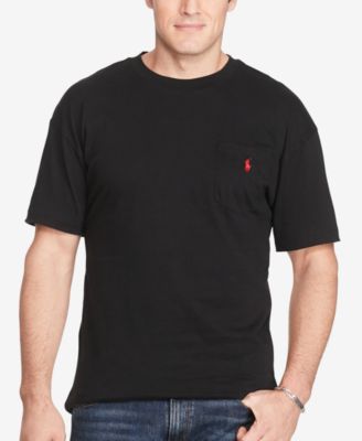 Polo Ralph Lauren T-shirt i bomull med stor och lång ficka för män och recensioner