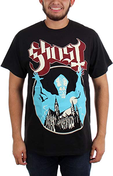 Amazon.com: Ghost - Herr Opus T-shirt i svart: Kläder