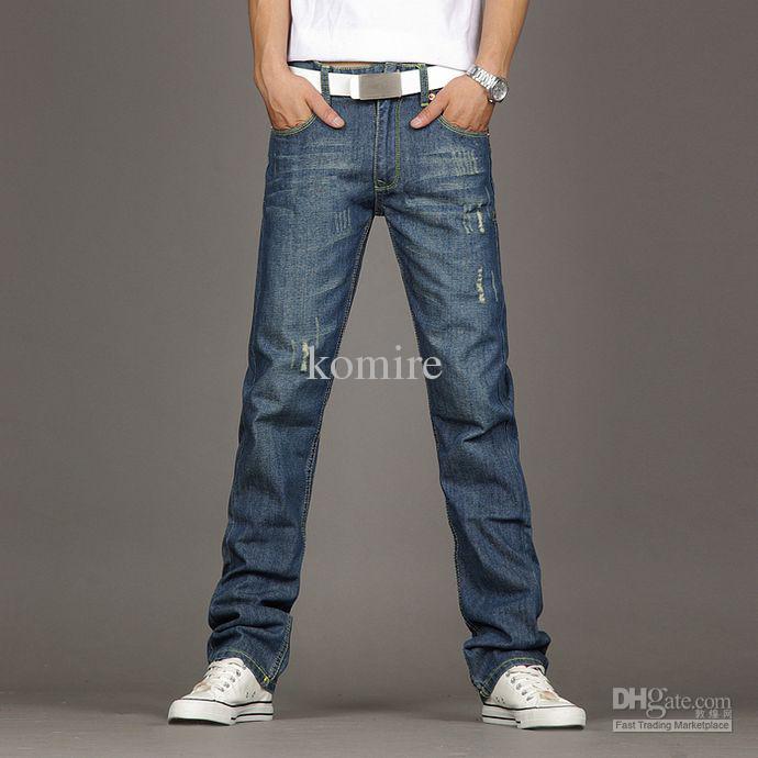 2019 nya jeans för män Jeans med raka ben Shop Factory Outlet