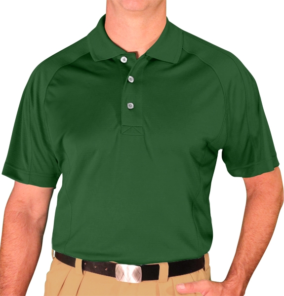 Golfskjortor i mikrofiber |  Män |  Mörkgrön