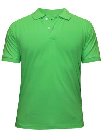 Köp T-shirts online |  Nologo ljusgrön pikétröja |  Nologo-pt