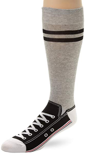 Amazon.com: K. Bell Socks Sneaker-strumpor för män, gråmelerad, strumpa