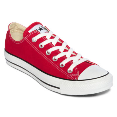 Atletiska skor Röda herrskor med bred bredd för skor - JCPenney