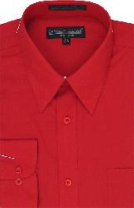 Röd skjorta för män