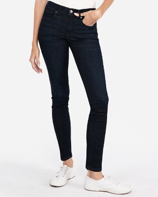 Mid Rise Ripped Super Skinny Jeans |  uttrycka
