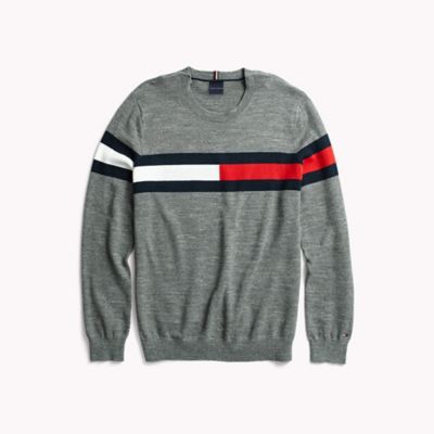 Flagga Crewneck tröja |  Tommy Hilfiger