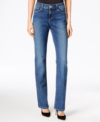 NYDJ Marilyn Tummy-Control jeans med raka ben - Jeans - Dam - Macy's