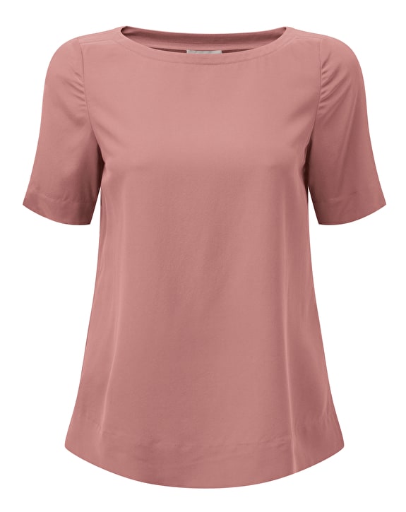 T-shirt i siden |  Toppar och kamisoler |  Pure Clothing |  från Pure