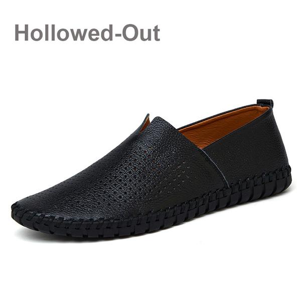 Skor - Mode Handgjorda Läder Slip On Loafers för män (Köp 2, andra