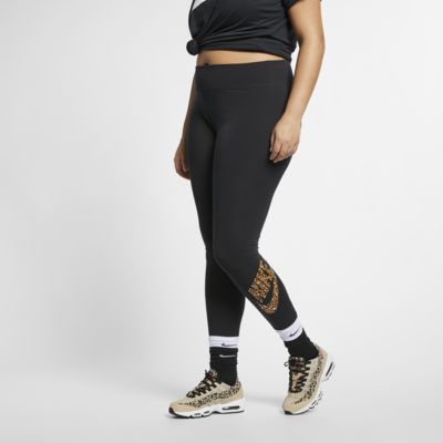 Nike Sportswear leggings för kvinnor med djurtryck (plusstorlek).  Nike.com