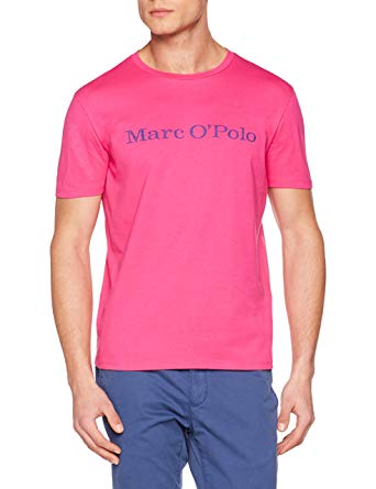 Marc O'Polo Herr 823222051230 T-shirt, Violett (Poppy Pink 645), L