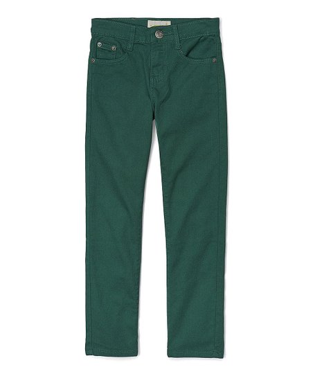 Daniel L Grass Green Pants - Pojkar |  Zulily
