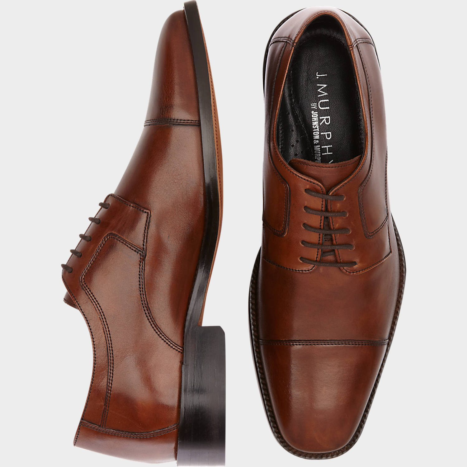Business Shoes herr klänning skor, skor - j.  murphy av johnston u0026 murphy novick brun keps FEJUALC