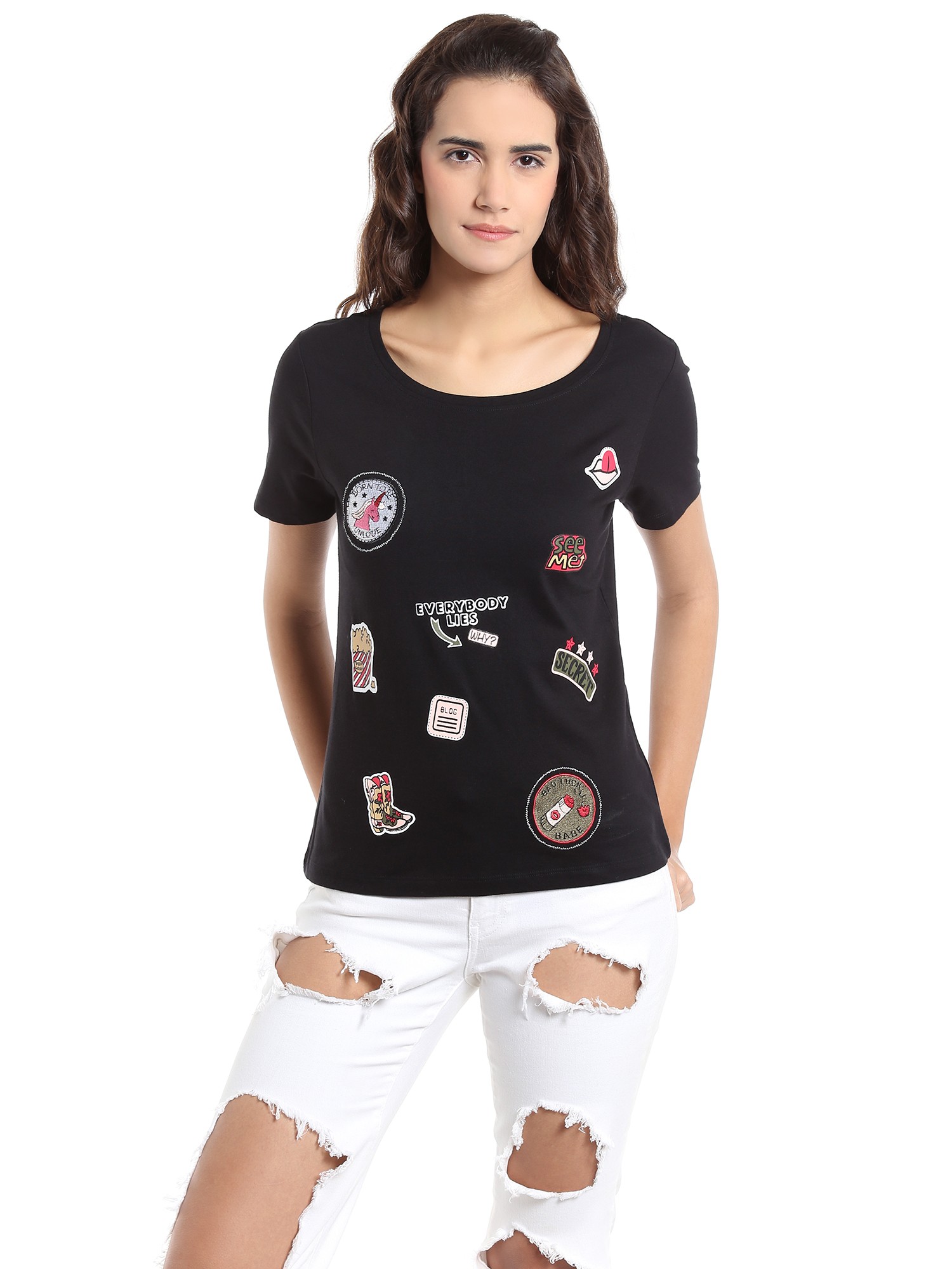 VERO MODA T-SHIRTS köp vero moda black badge t-shirt online |  vero moda SPVSDZM