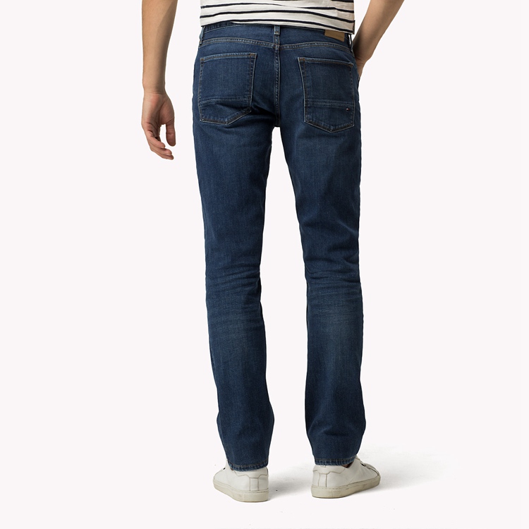 Tommy Hilfiger Mercer Jeans tommy hilfiger mercer jeans med normal passform i boca indigo/blå män tommy hilfiger jeans online AMMCXQB