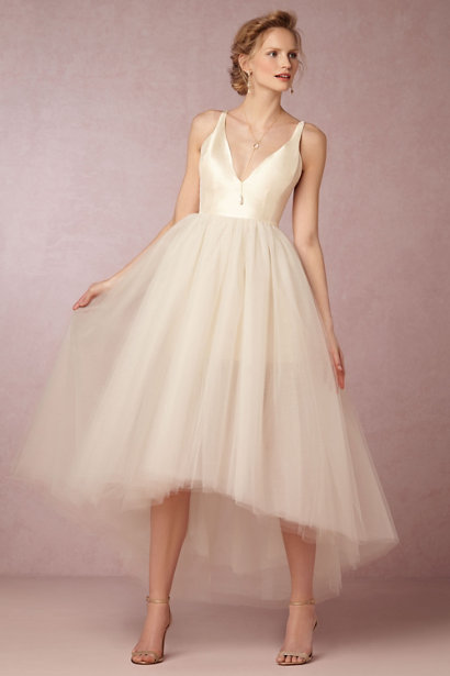 Tyllklänningar ... elfenben/champagne gilliansk tyllklänning |  bhldn ... CDZFWVT