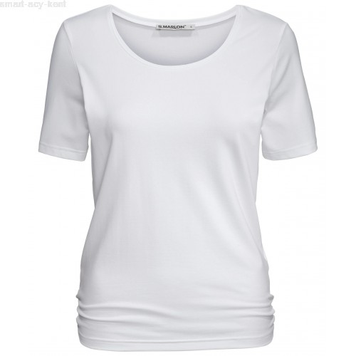 S.Marlon T-shirts s.marlon t-shirts weiss damen t-shirt hcvjzby RUTJUGN