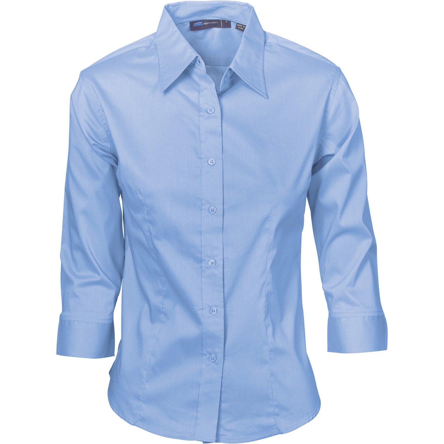 Business Shirts dnc dam premier stretch poplin 3/4-ärm business shirts (4232) KLEZGZN
