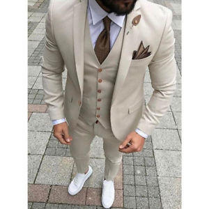 Bilden laddas Custom-Made-Men-Bröllop-Suit-Prom-Tuxedo-Slim-